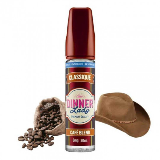 Cafe Blend 50ml 0% Sucralose - Dinner Lady