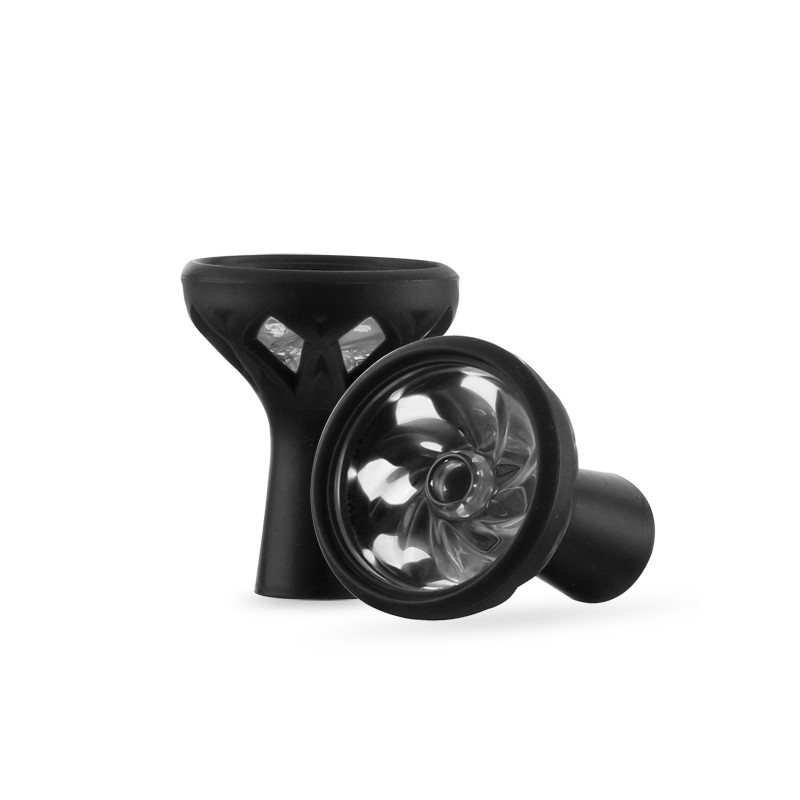 Foyer en verre silicone