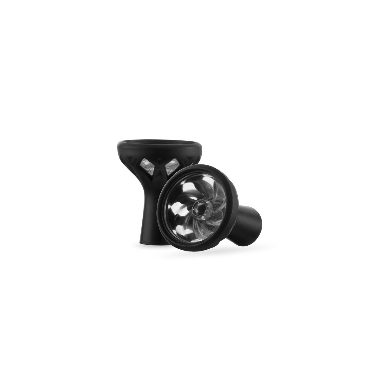 Foyer en verre silicone