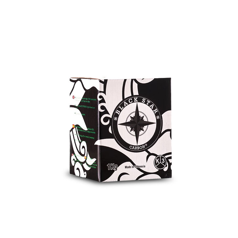 Black Star Triangle 1kg : le charbon naturel idéal pour une session parfaite