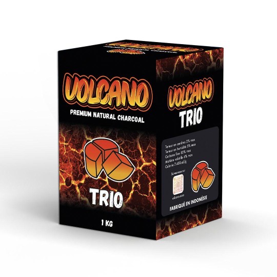 CHARBON VOLCANO TRIO 1kg