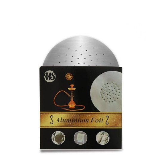 AluPro40-Papier Aluminium pré troué rond 40μ