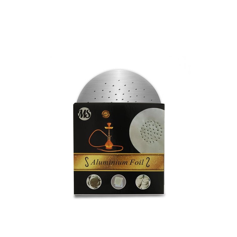 AluPro40-Papier Aluùinium pré-troué rond 40micros