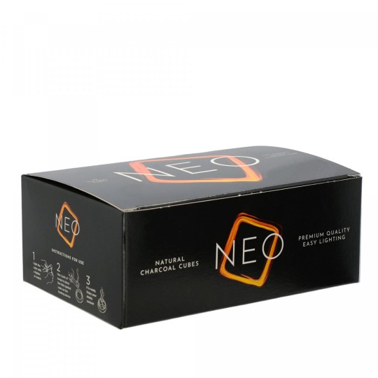 Charbons NEO – Naturels à allumage rapide (Boîte 1 kg)