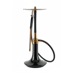 Oduman Cosmo Hookah - Bronze/Black Body - Black Glass