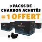 3+1 offert - Charbon Naturel BlackCoco's Triangle