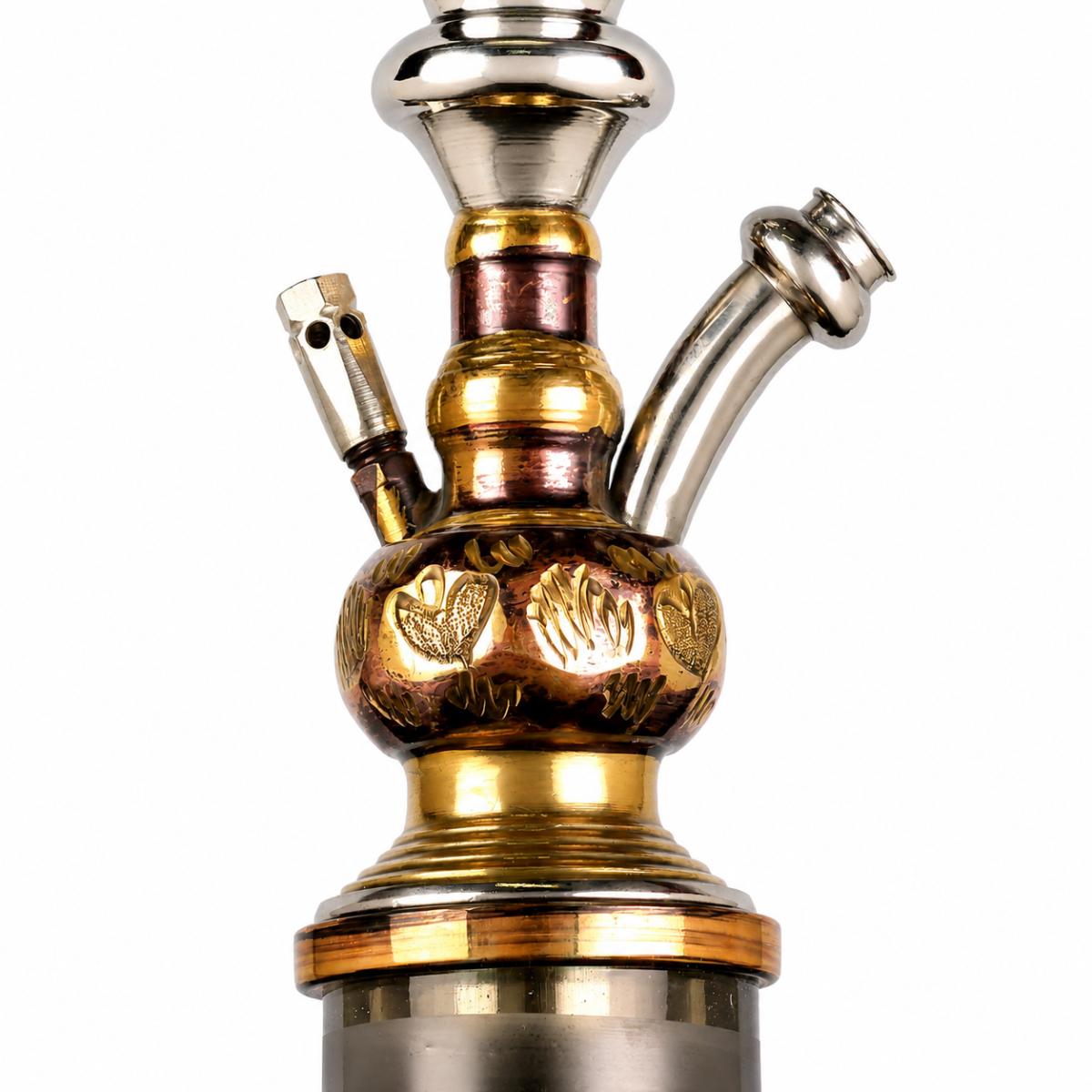Chicha Khalil Mamoon quadmetal heart of Lion Hookah