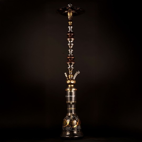 Chicha Khalil Mamoon quadmetal heart of Lion Hookah