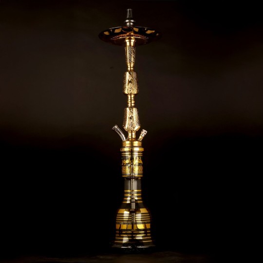 Chicha Khalil Mamoon double kamanja hookah