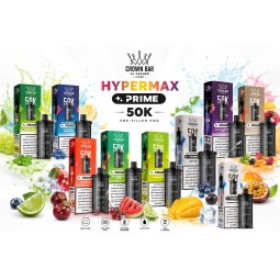 Cartouche Crown Bar HyperMax Prime 50K 10 ml- Al Fakher