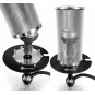 Grille de protection FIX pour charbon à chicha – Inox