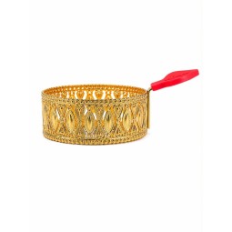 panier à charbon pour chicha – Gold