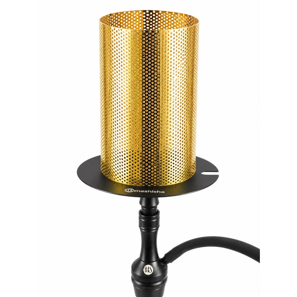 Grille de Protection 360° Gold – Pare-Vent pour Charbon à Chicha