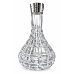 Vase de Remplacement en Verre Motif Cube pour Chicha Aladin MVP 470
