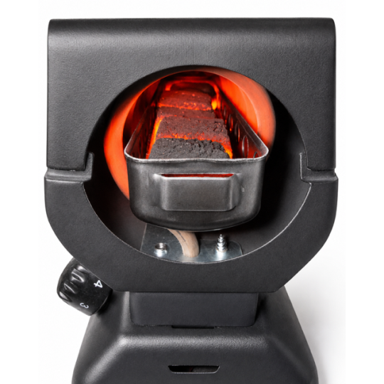 PACK Allume Charbon MS Mini cube Burner 1200W + BLACK COCOS 1KG 26mm