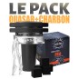 Pack Quasar RAAS 2 + Charbon Naturel Fresh coco + Pince MS