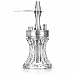 Chicha Aladin 2GO 22 cm – Chicha Compacte en Verre et Métal