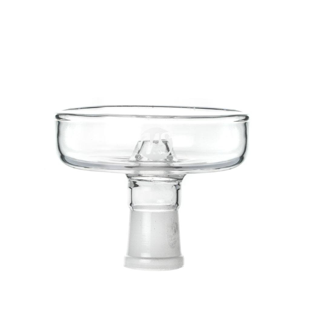 Foyer chicha en verre plat compatible avec le système de chauffe Kaloud Lotus
