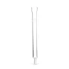 Manche en verre 25cm bec plat