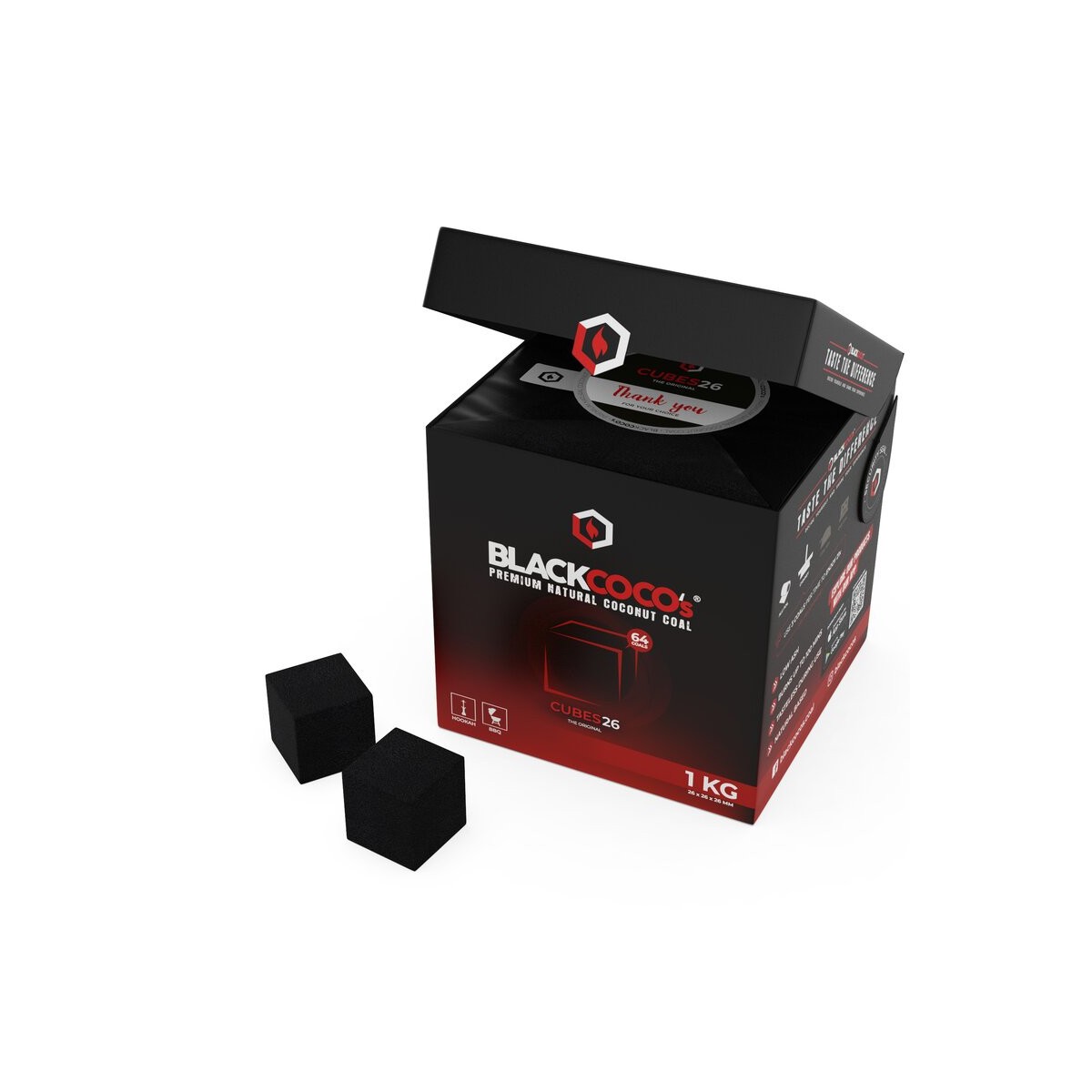 BLACK COCOS 1KG 26mm