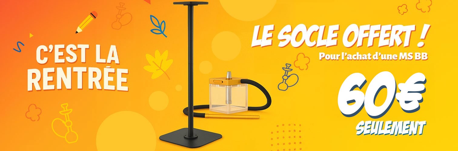 Socle offert pour l'achat d'une MS BB